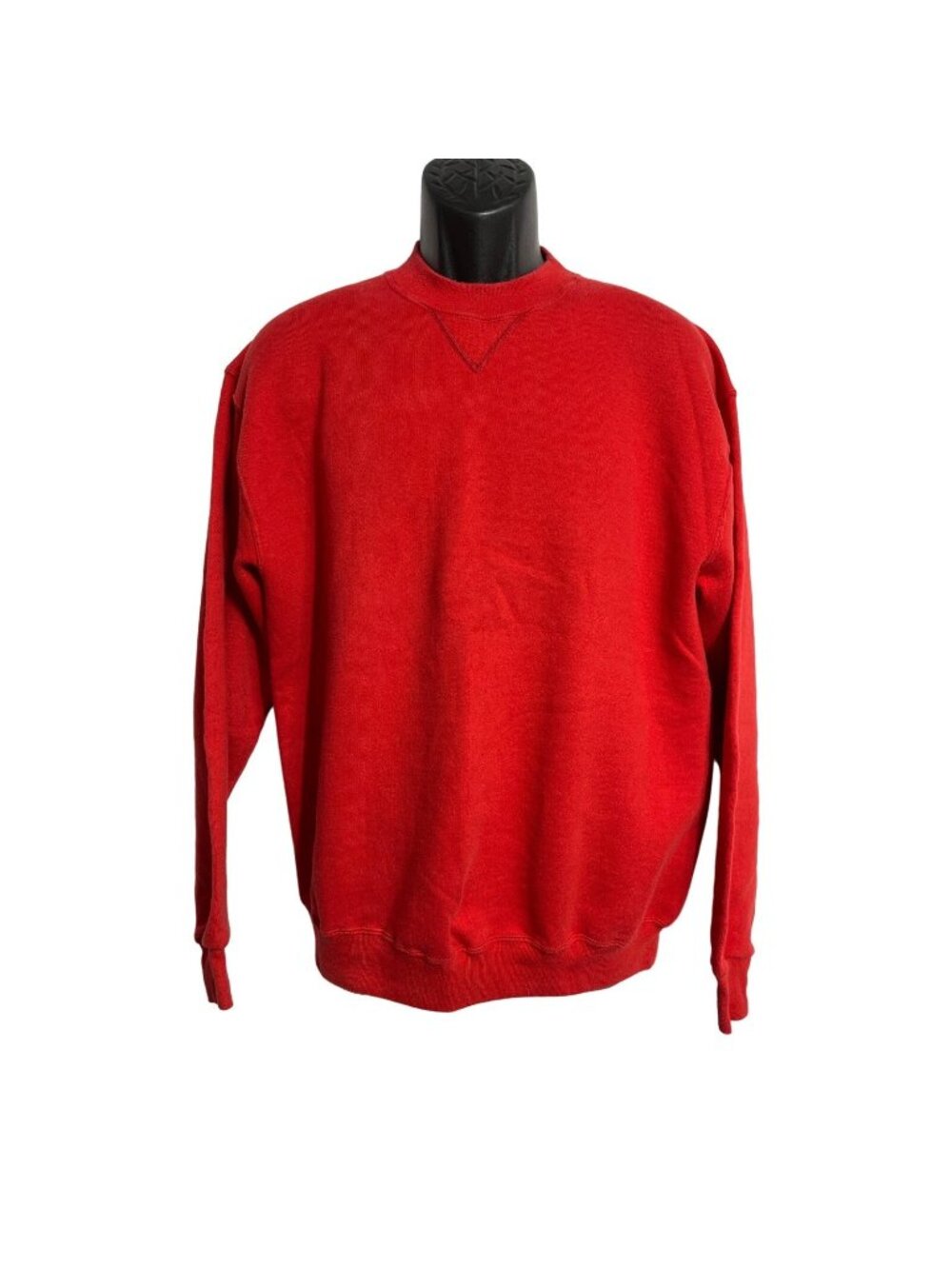 Vintage Russell Sportswear Sweatshirt Crewneck Red Blank Size XL 1970's USA